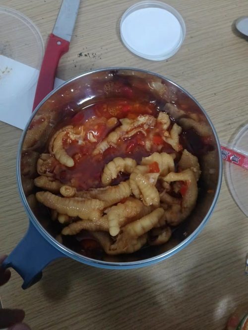 脱骨侠酸辣无骨 鸡爪500g*2罐-1