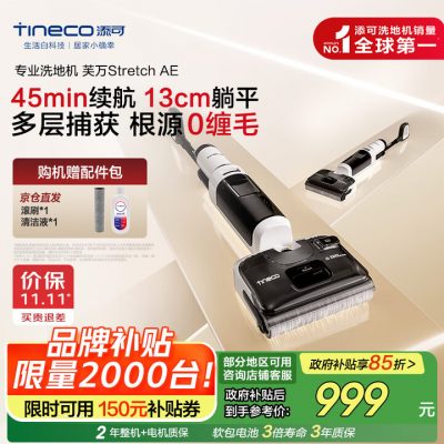 Tineco 添可 芙万 Stretch AE 无线洗地机FW32010ECN